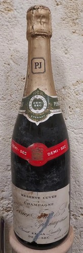 Bouteille champagne extra demi - champagne,