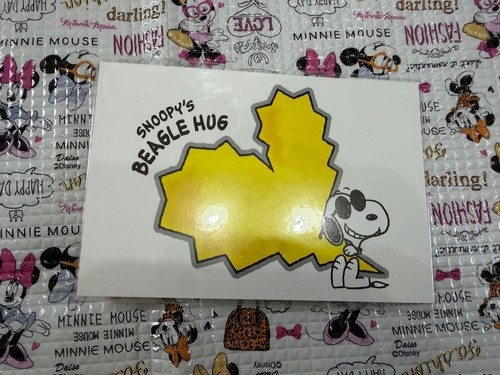 Carte postale snoopy - postale, snoopy's