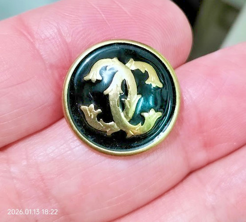 Bouton haute couture 19mm - couture,