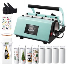 VEVOR Presse à Chaud pour Tasses Ensemble de Presse de Sublimation 8 Gobelets