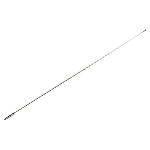 Antenna mast chrome 76 - mast,, chrome;