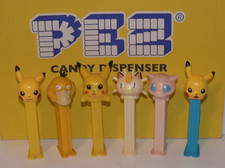 SERIE DE 6 PEZ DIFFERENTS /