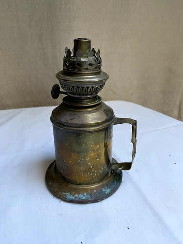 Ancienne lampe pétrole en - lampe,