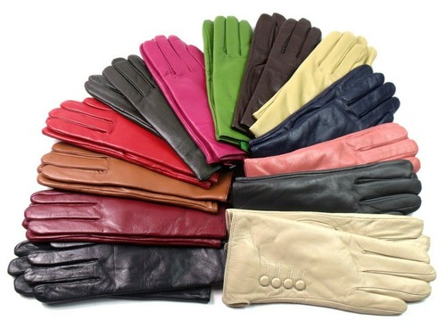 Gants cuir doux haute - en,