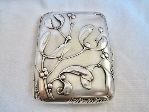 étui cigarettes art nouveau - ,