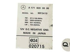 A1718200086 autoradio pour