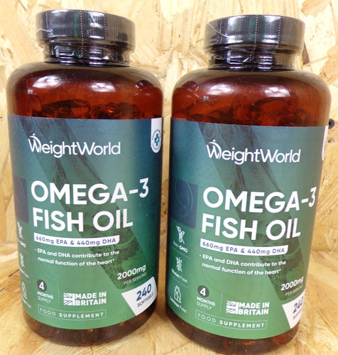 Weightworld omega fish oil - omega, 3
