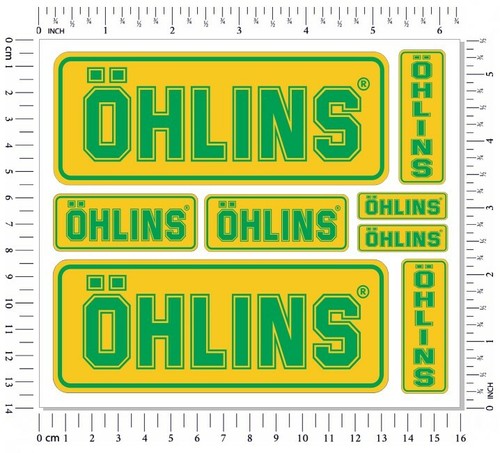 Ohlins fork shock - shock, set