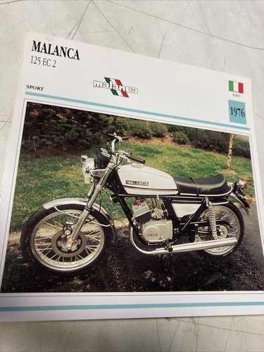 Malanca 125 1976 carte - 125, c2