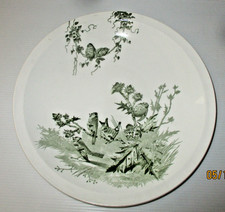 Assiette  Terre De Fer Creil
