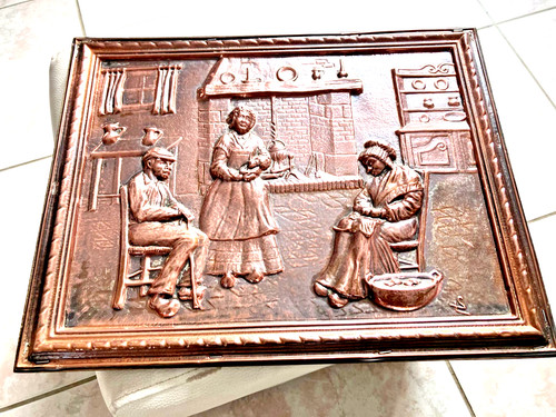 Tableau cuivre véritable - cuivre,