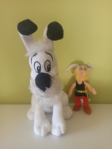 Peluche idéfix parc astérix - parc,