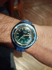 Montre Plongée Nappey Vintage Skin Diver Automatic Fonctionne 41 Mm