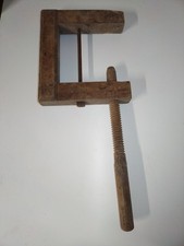 Outil Ancien serre Joint bois Presse de menuisier ébéniste