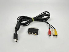 Câble AV RCA officiel PlayStation 1/2 + Adaptateur Péritel SCART Territel – Sony