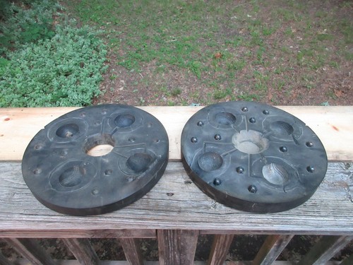 Vintage baseball butter mold - baseball,