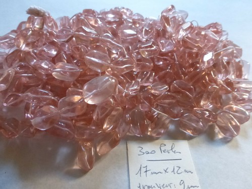 Lot 300 perles verre - de,