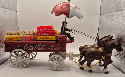 Vintage cast iron coca cola - vintage,