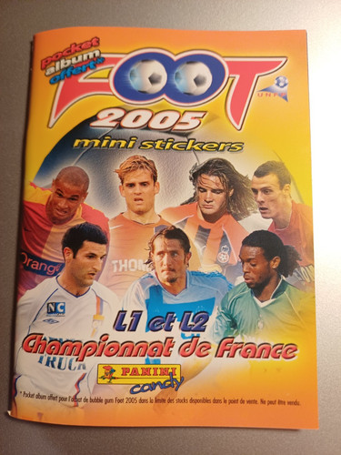 Pocket album panini foot 2005 - panini,