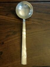 Louche  à Crème ou Soupe CHRISTOFLE GABON Art Déco Metal Argenté 