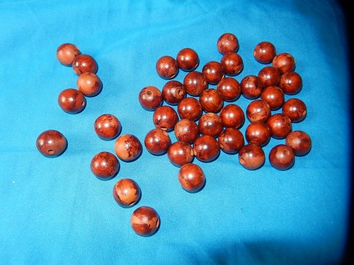 Anciennes grosses perles en - 43,
