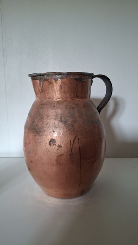 Ancien pichet cuivre - ancien,