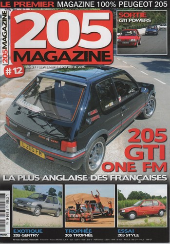 205 magazine peugeot - 205,