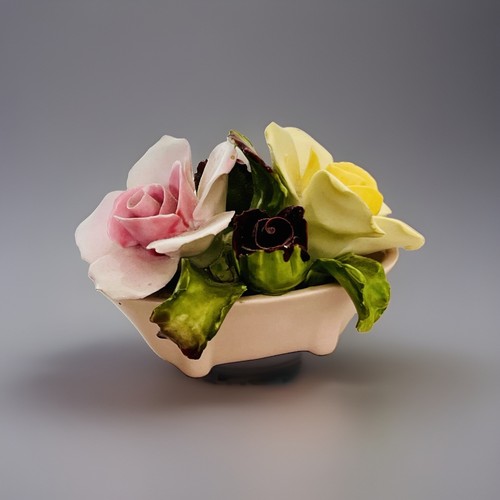 Jardinière miniature roses - miniature, en
