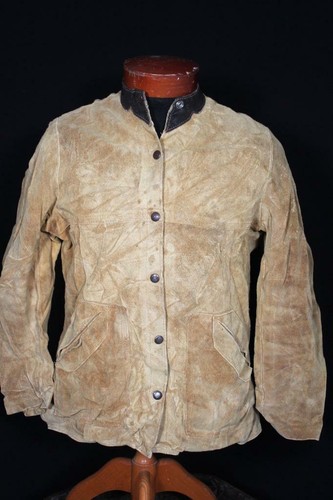 Veste suède vertâtre - suède,