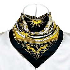 Foulard vintage soie - foulard, en
