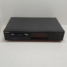 Sony CDP-209 Compact Disc Player TESTED Hybrid Pulse D/A Converter Music Scan