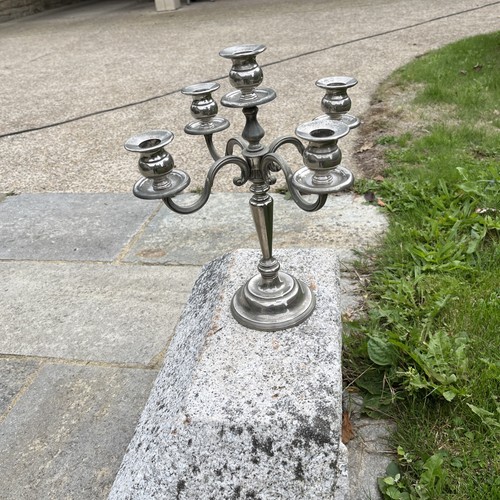 Chandelier bronze argenté - bronze,