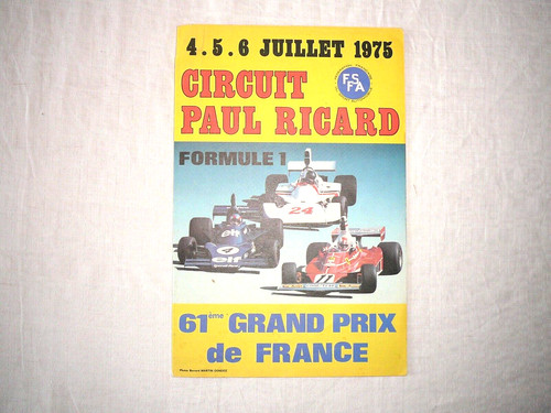Dépliant grand prix - prix, france