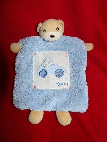 Doudou plat kaloo ours - doudou,