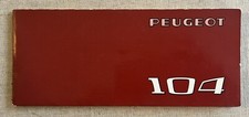 Carnet d’entretien Peugeot
