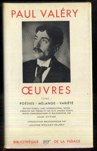 Paul valery oeuvres tome - -,