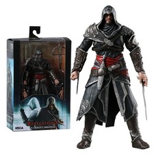 ✅ Figurine Ezio Auditore Assassin’s Creed Revelations 17cm PVC Style NECA