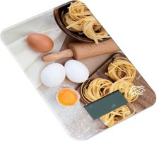 Balance De Cuisine Numérique Capacité 5KG En Verre Tempéré Tactile Avec Tara