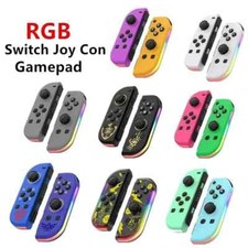 Pour Nintendo Switch Controller Joy-Con One Pair Manette de jeu sans fil RVB