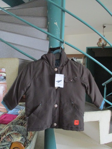 Parka marron taille 23mois - marron,