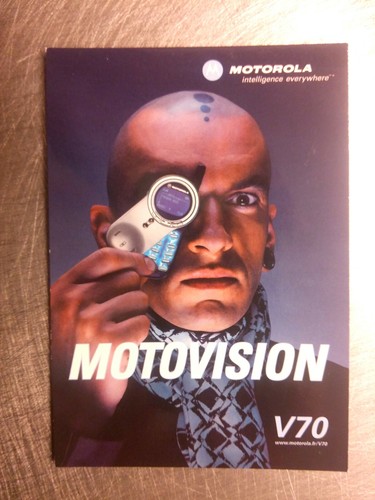 Motorola v70 carte postale - motorola,