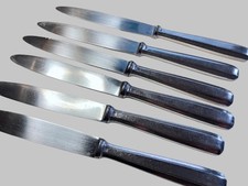 6 grands couteaux de table Art