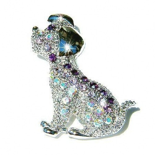 Violet dalmatien chiot - dalmatien, chien