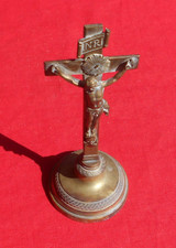 Croix - Crucifix à Poser en Bronze  !