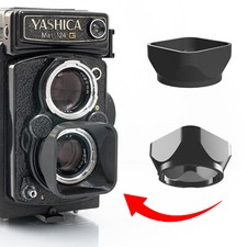 ---  PUSH ON LENS HOOD  ---  for Yashica MAT 124G / Rolleiflex  ---  Bay I Mount