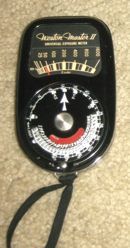 Weston master light meter - weston,