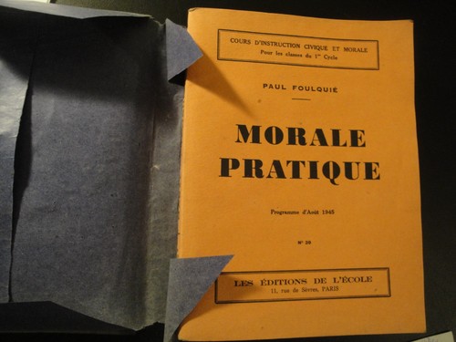 Livre scolaire ancien - scolaire,