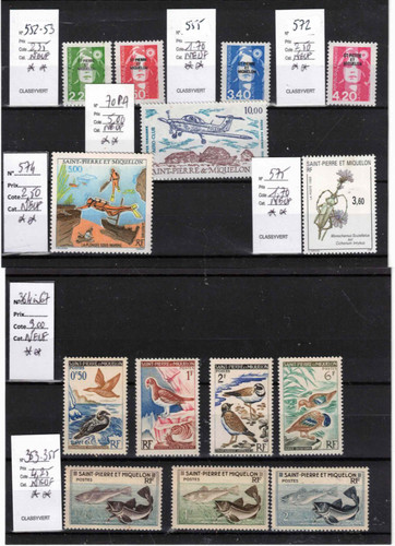 Timbres neufs luxe - timbres,