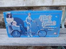 Playset Poupée Famille Doucoeur Heart Family Vélo Tandem #2 Vintage Mattel