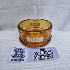 Ancien cendrier publicitaire SUZE en verre fumé - TBE - Bar - Bistrot - Vintage